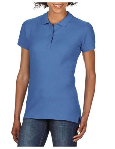 G-85800L-PREMIUM COTTON® LADIES' DOUBLE PIQUÉ POLO